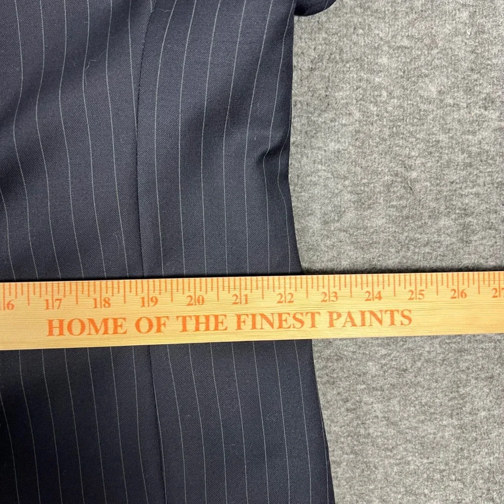 Vintage Brooks Brothers Golden Fleece 2 Piece Suit Men 44R Pinstripe Wool USA